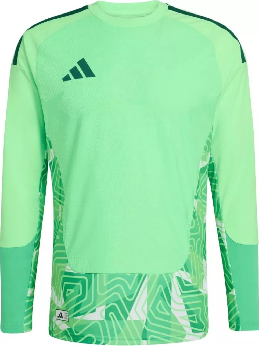 Lime Tiro 26 Authentic Goalkeeper Long Sleeve Jersey